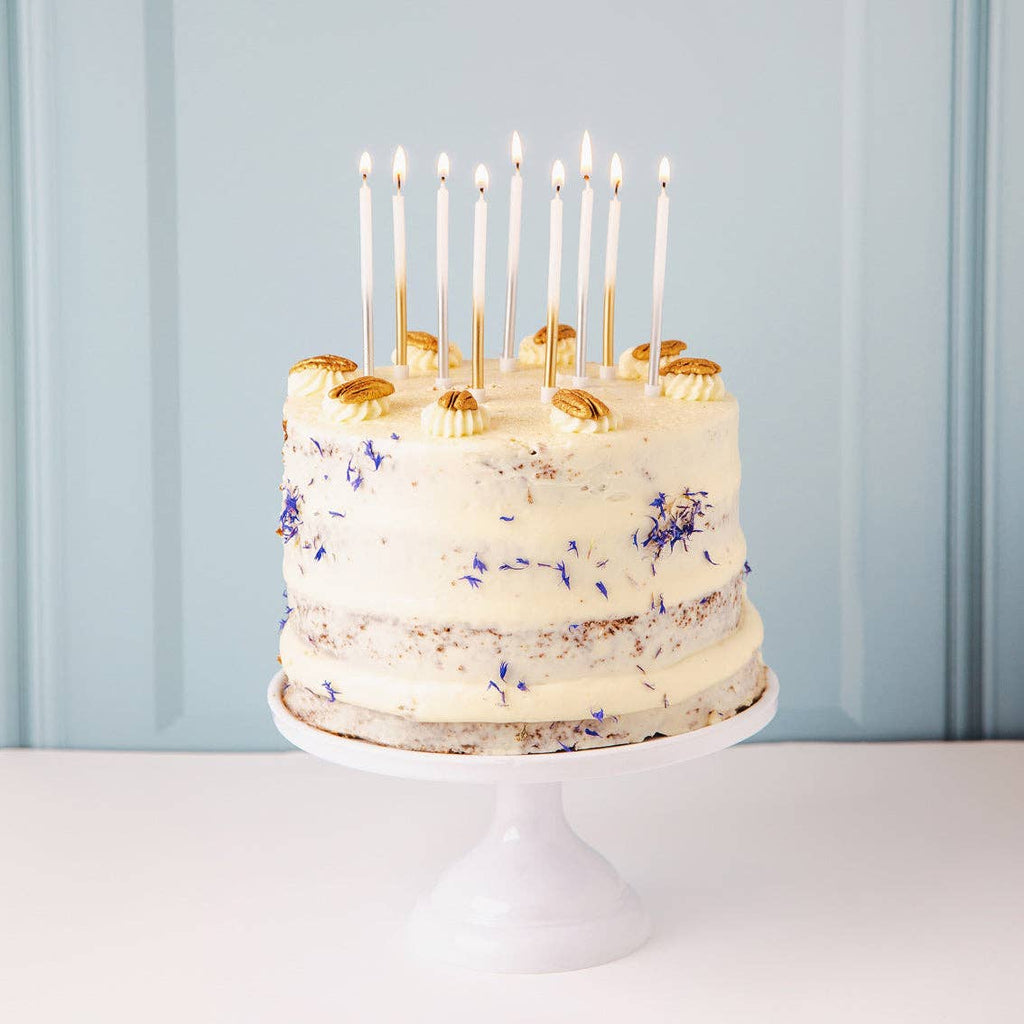 Luxe Gold Ombre Candles - 16 Pack
