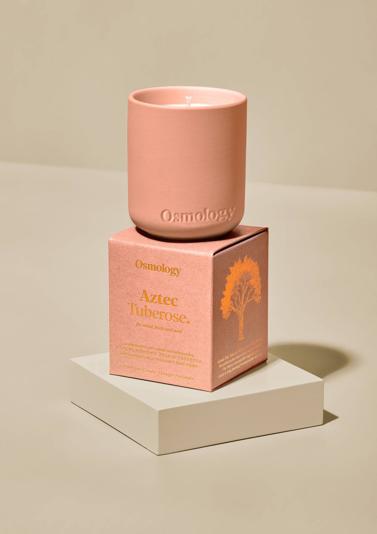 Osmology Aztec Tuberose Mini Candle