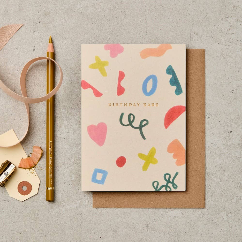 Birthday Babe - Birthday Card