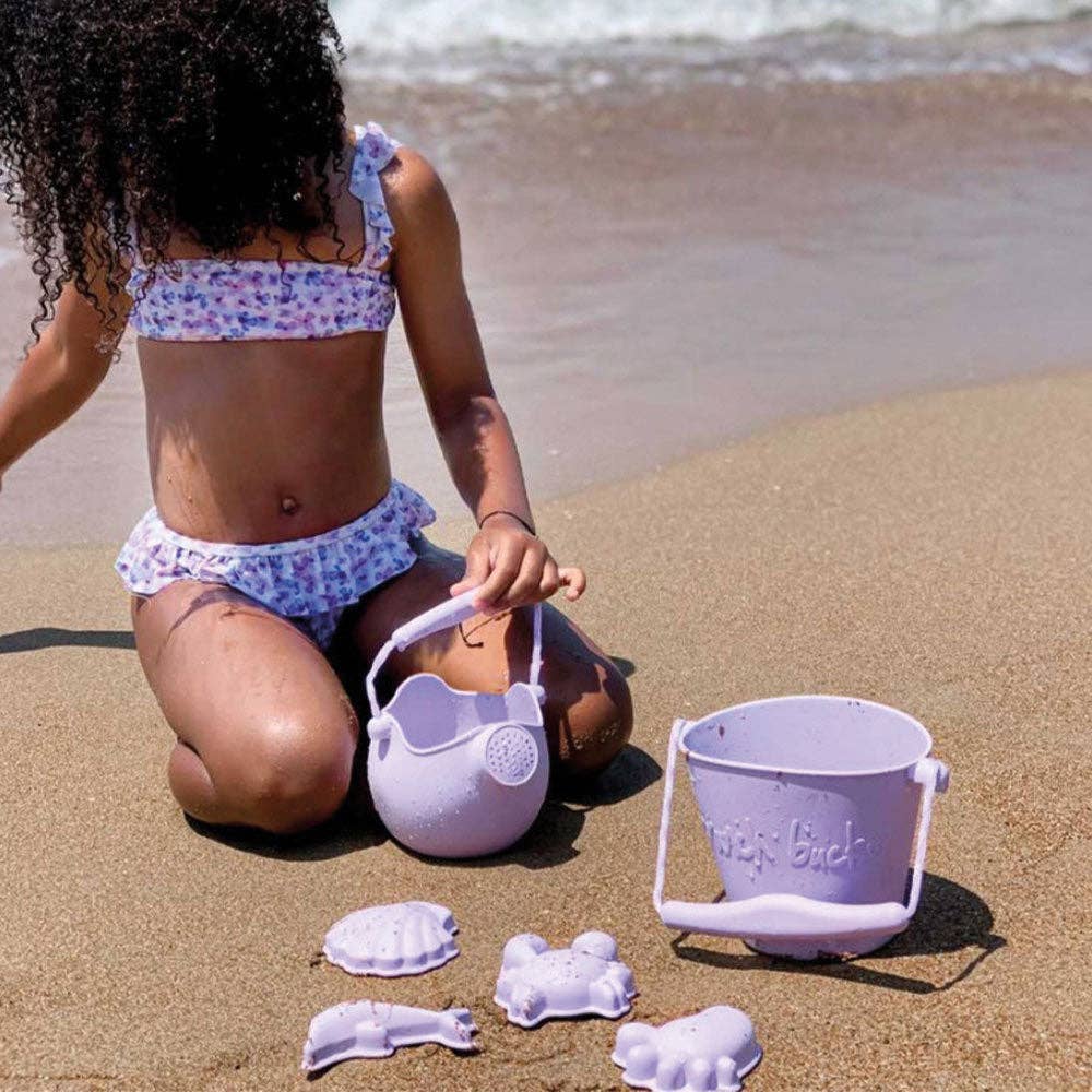 Scrunch Sand Moulds Footprint Set - Lemon