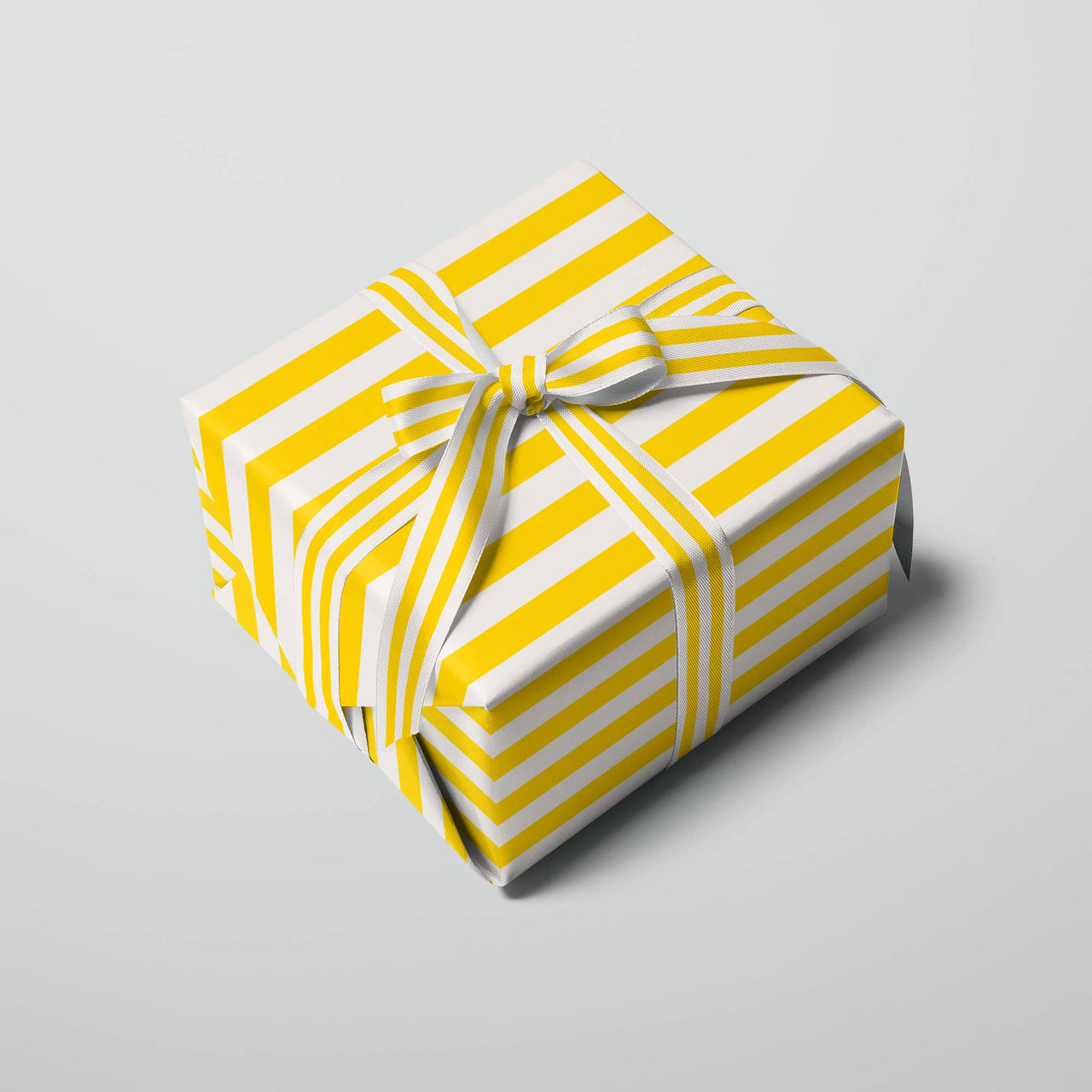 Yellow stripe Gift Wrap | Wrapping Paper
