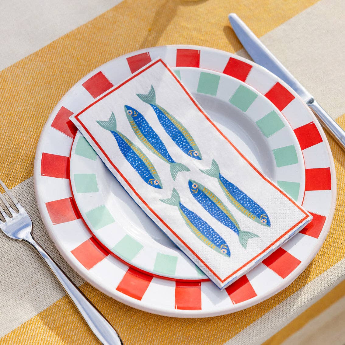 Paper Napkins - Fish