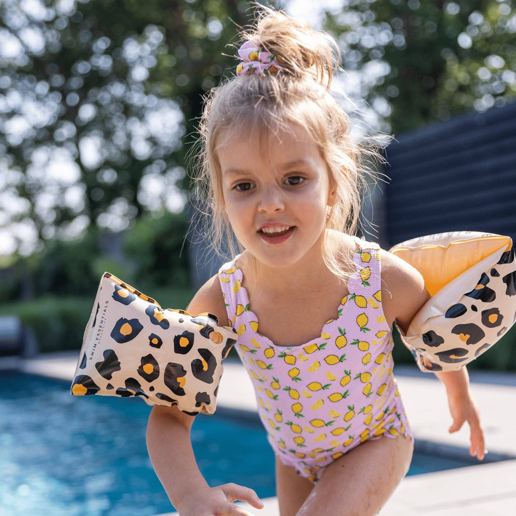 Arm Bands - Leopard 2/6 Years