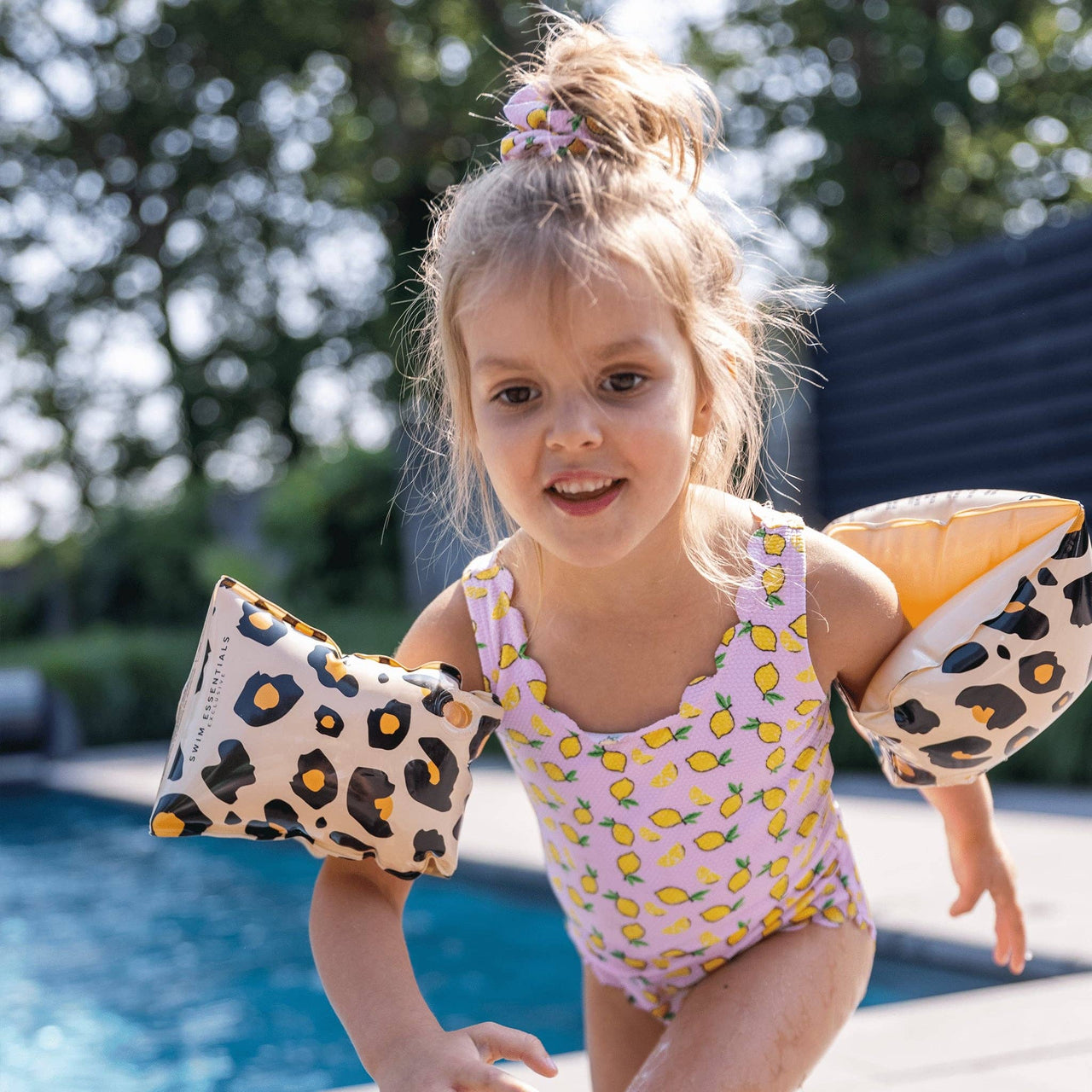 Arm Bands - Leopard 2/6 Years
