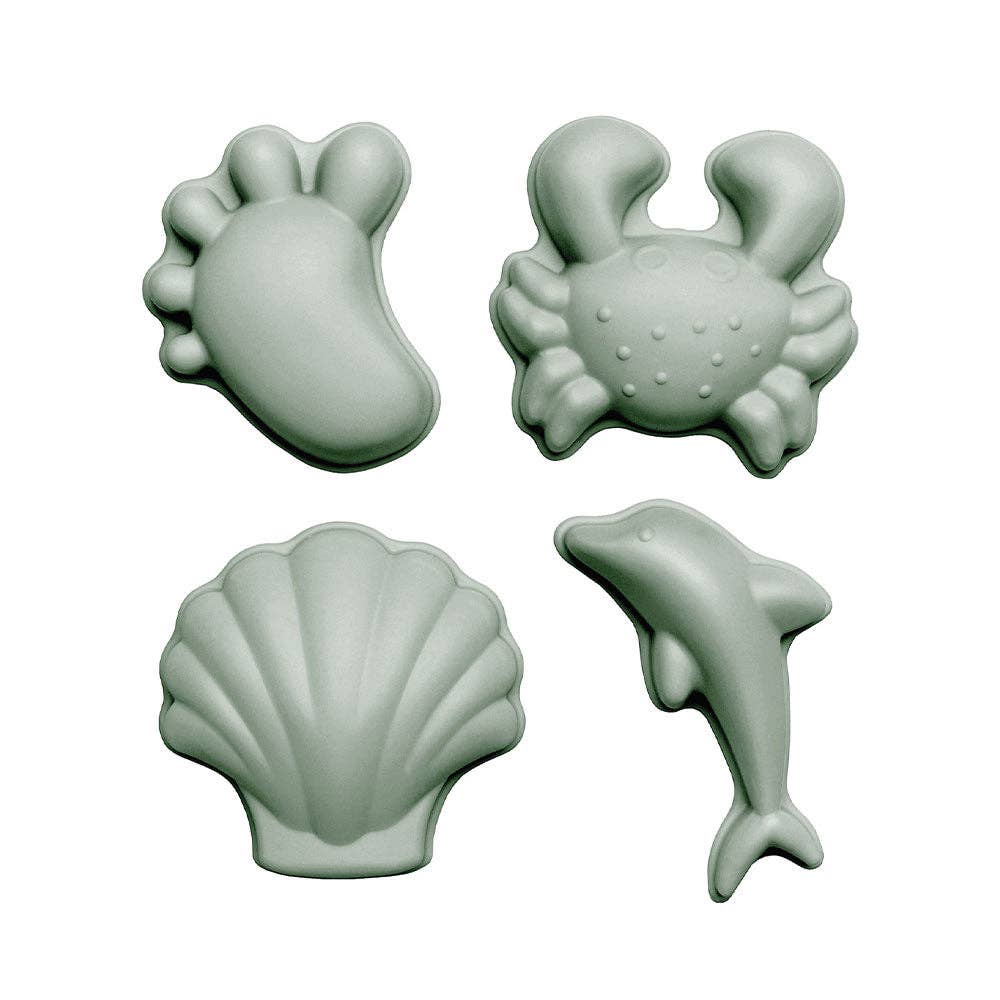 Scrunch Sand Moulds Footprint Set - Sage