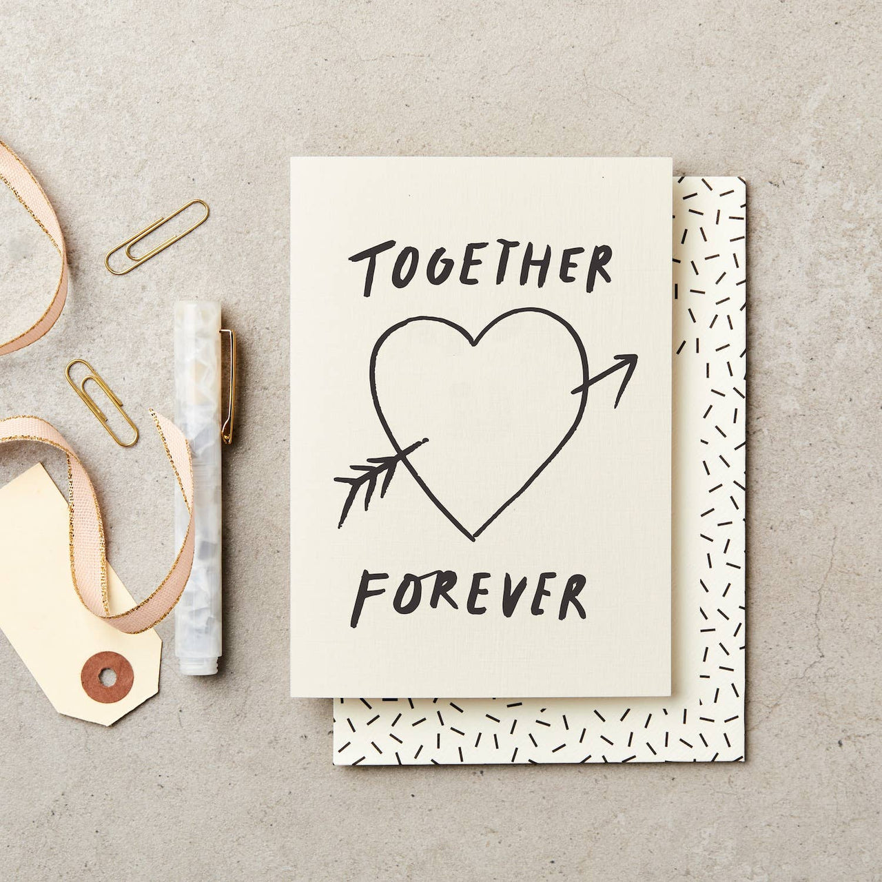 Together Forever Love Card