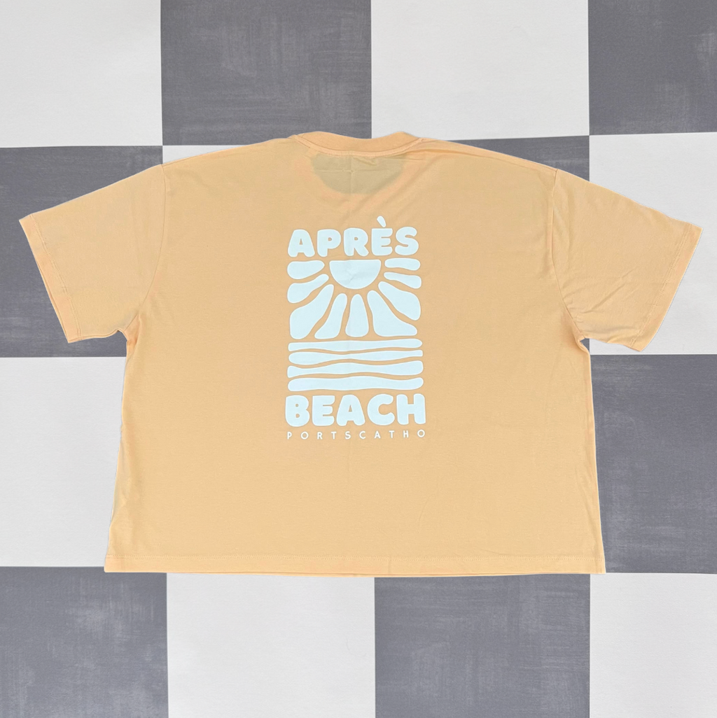 Summer Haze - Boxy Crop Tee - Apres