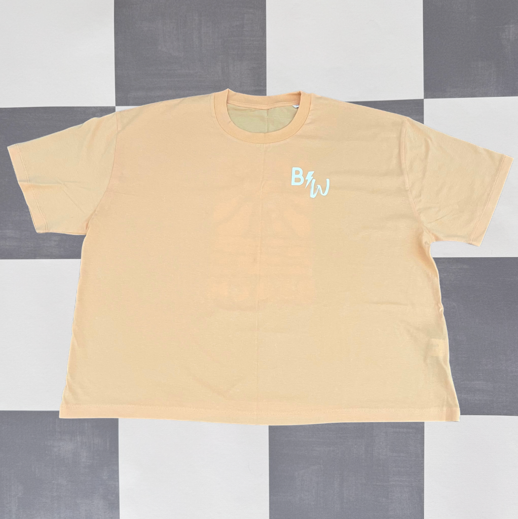 Summer Haze - Boxy Crop Tee - Apres