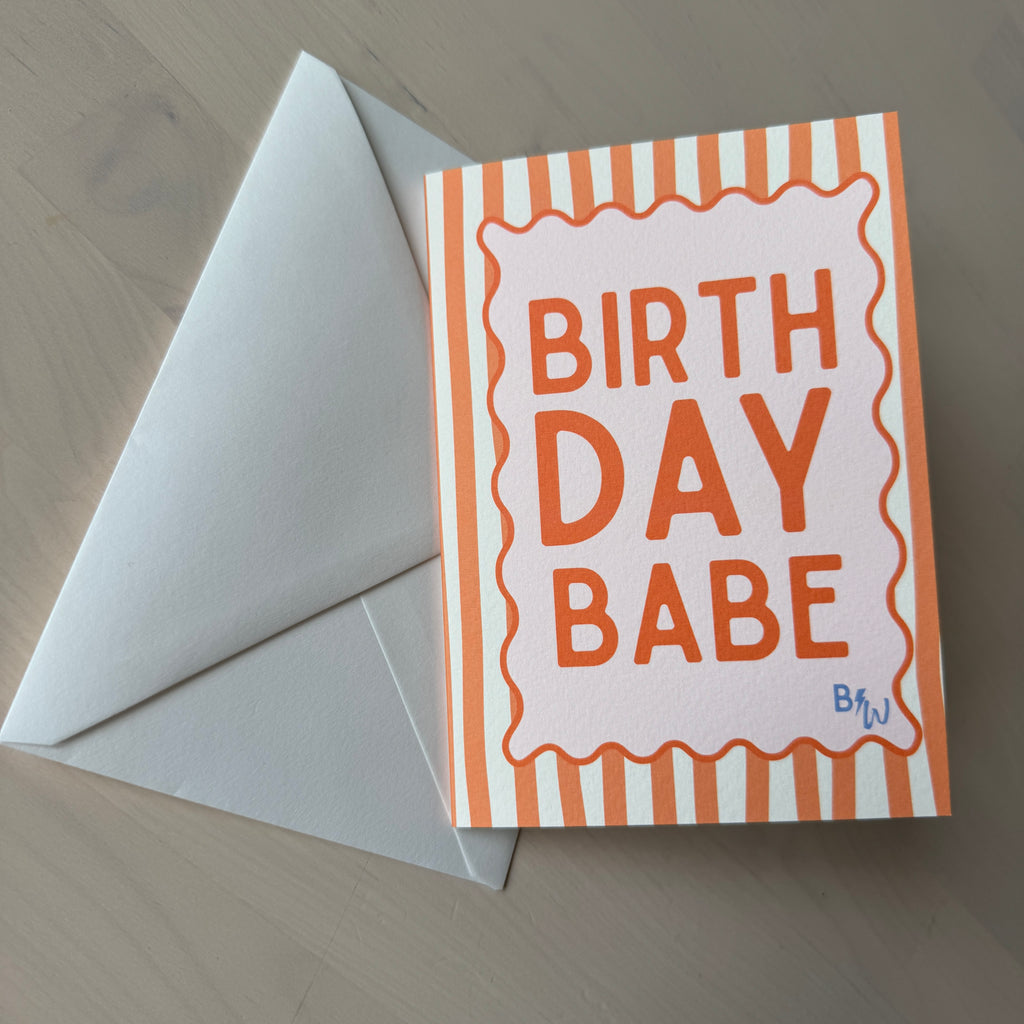 Birthday Babe Card