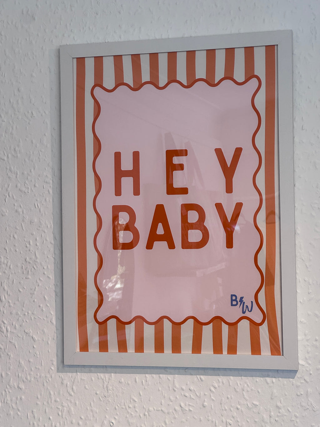 Framed Print - Hey Baby