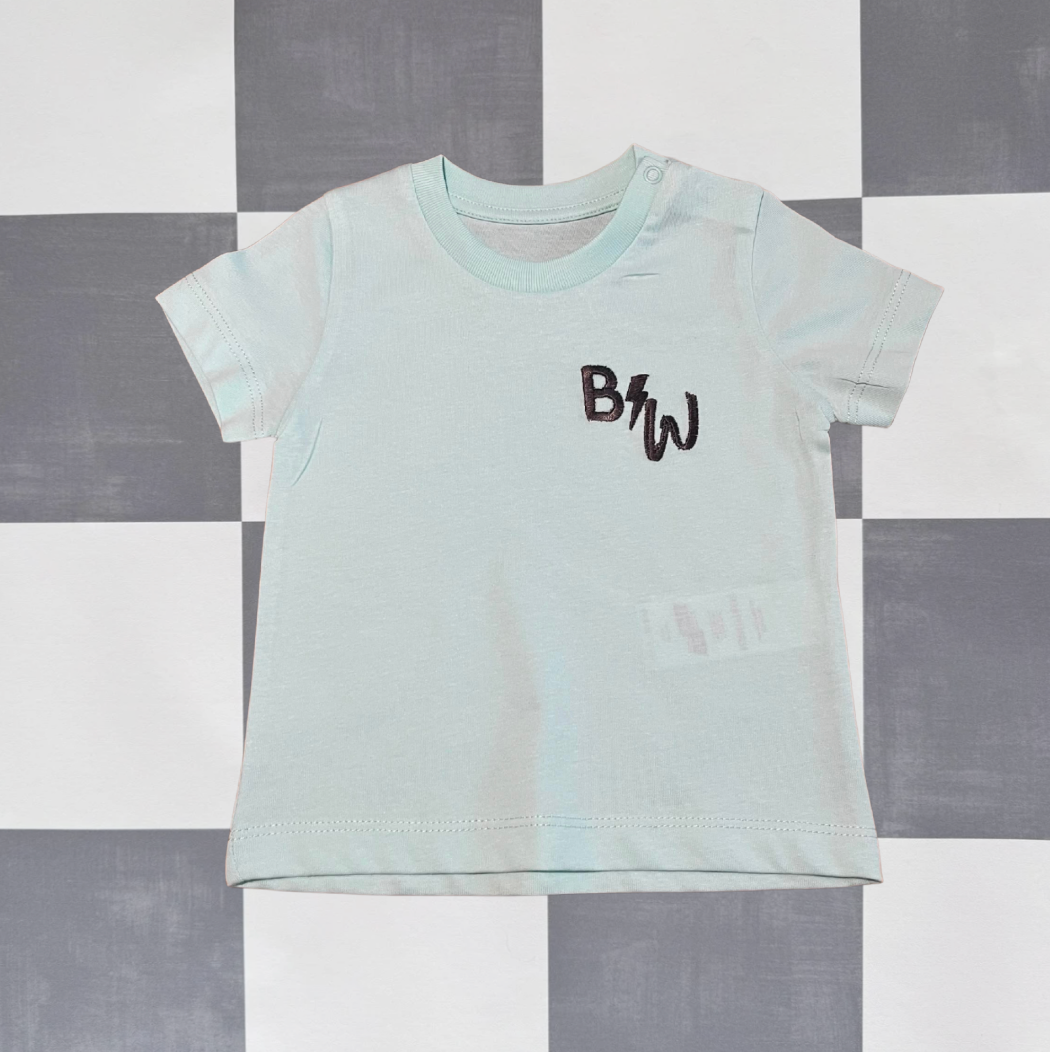 Barefoot Baby Tee - Seafoam