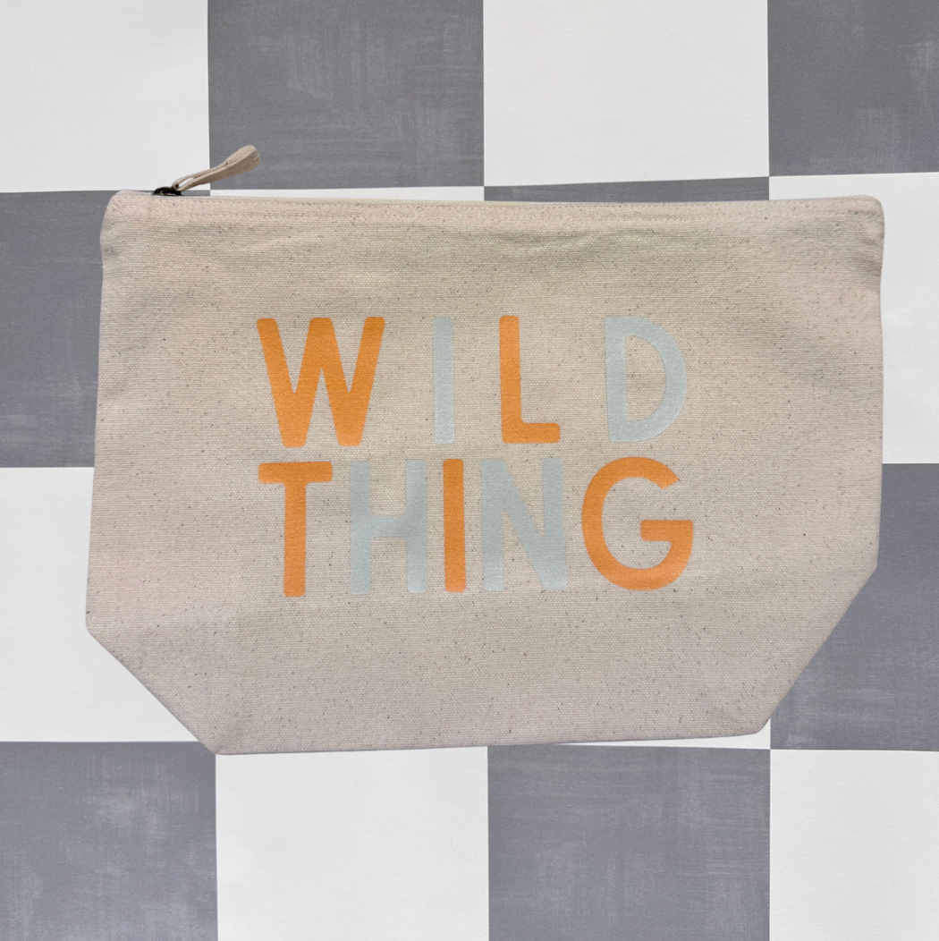 WILD THING Accessories Pouch - Natural - Large