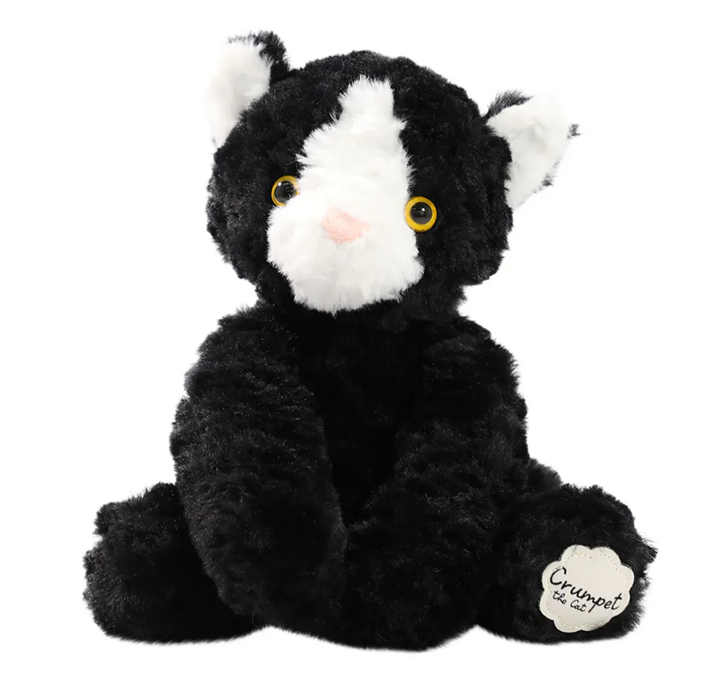Crumpet the Cat - black and white