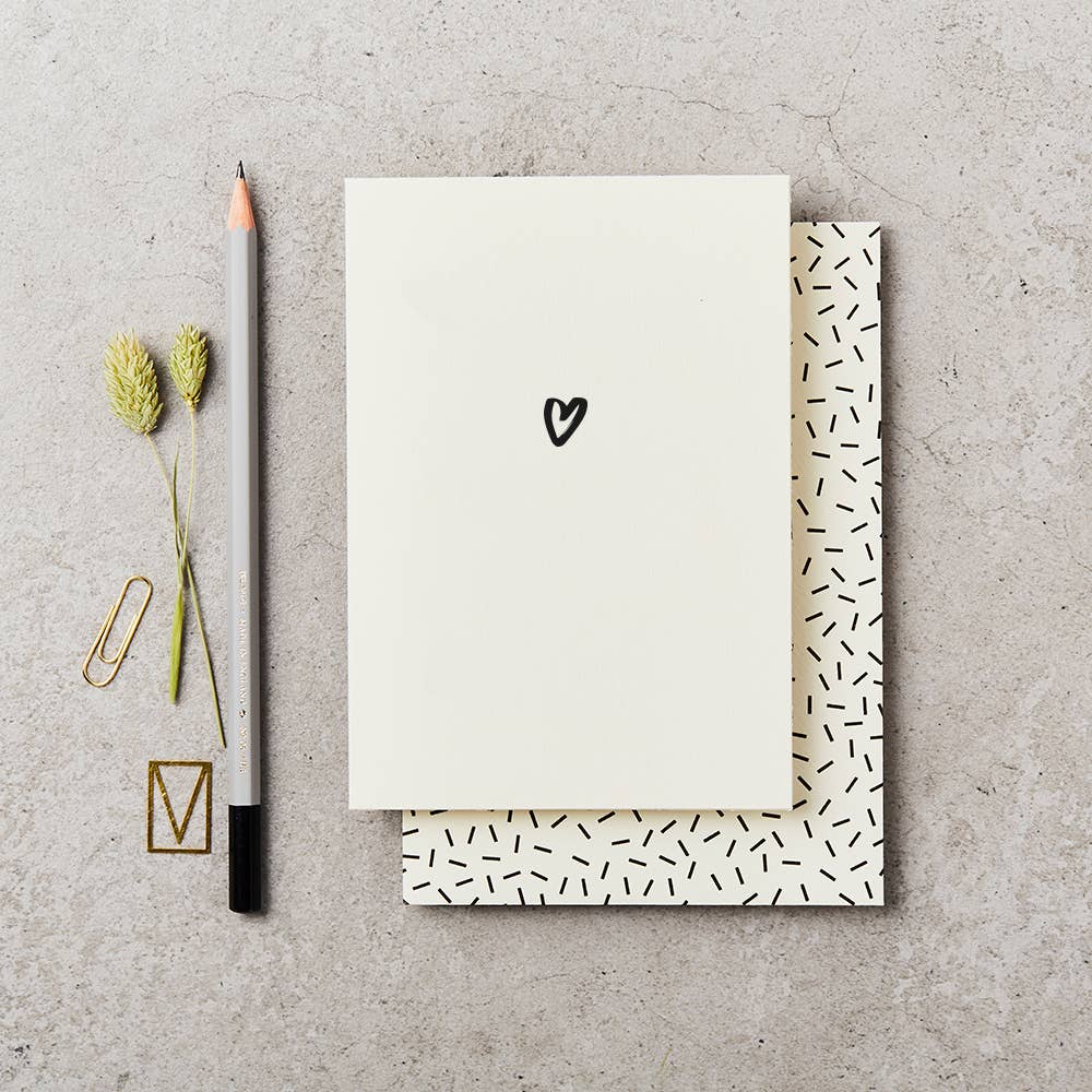 Heart Greeting Love Card