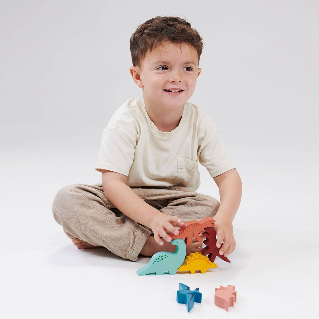 Mentari Happy Stacking Dinosaurs
