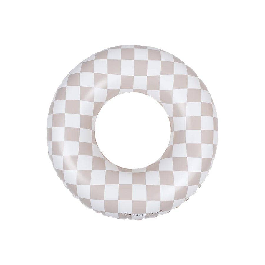 Swim Ring - Beige - Checkmate 55 cm