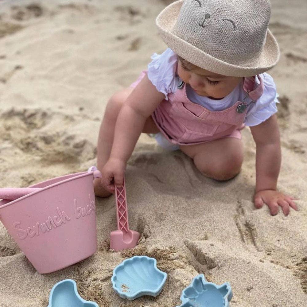 Scrunch Sand Moulds Footprint Set - Lemon