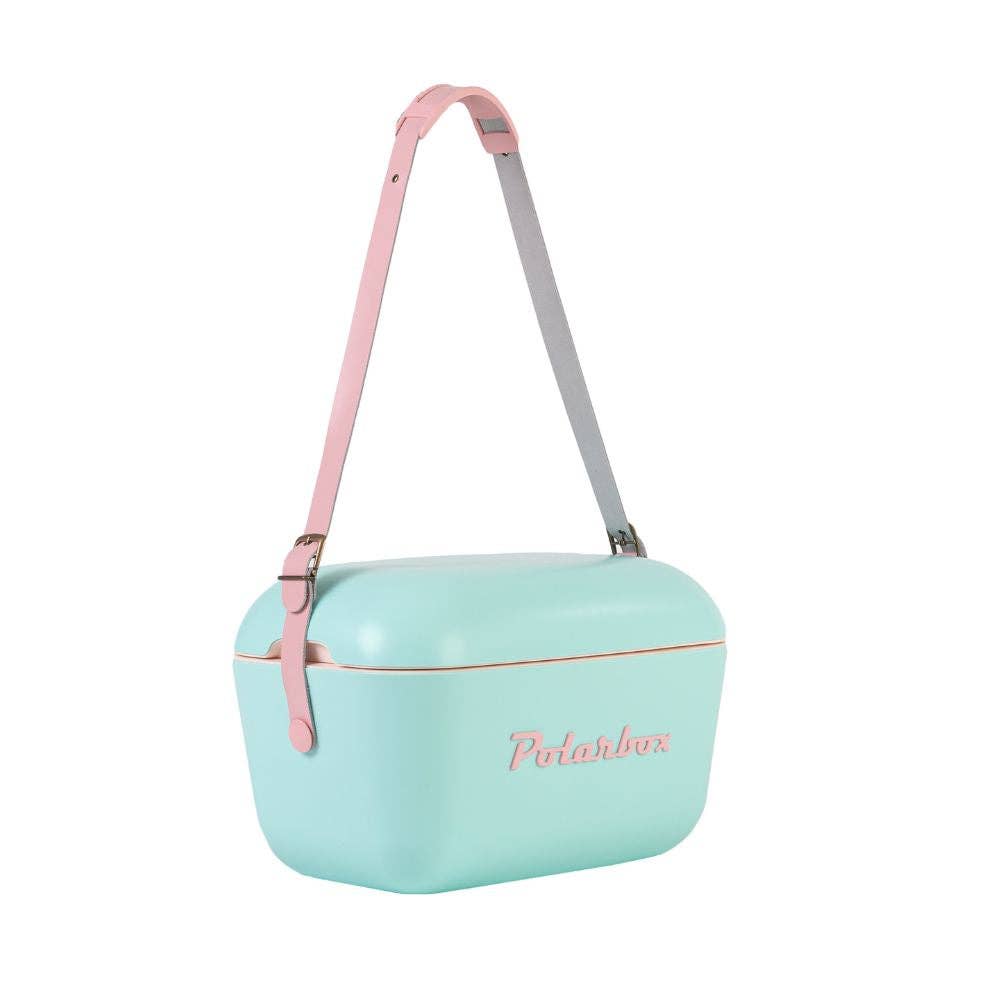 Retro Coolbox 12L - Blue  Baby Rose - Polarbox